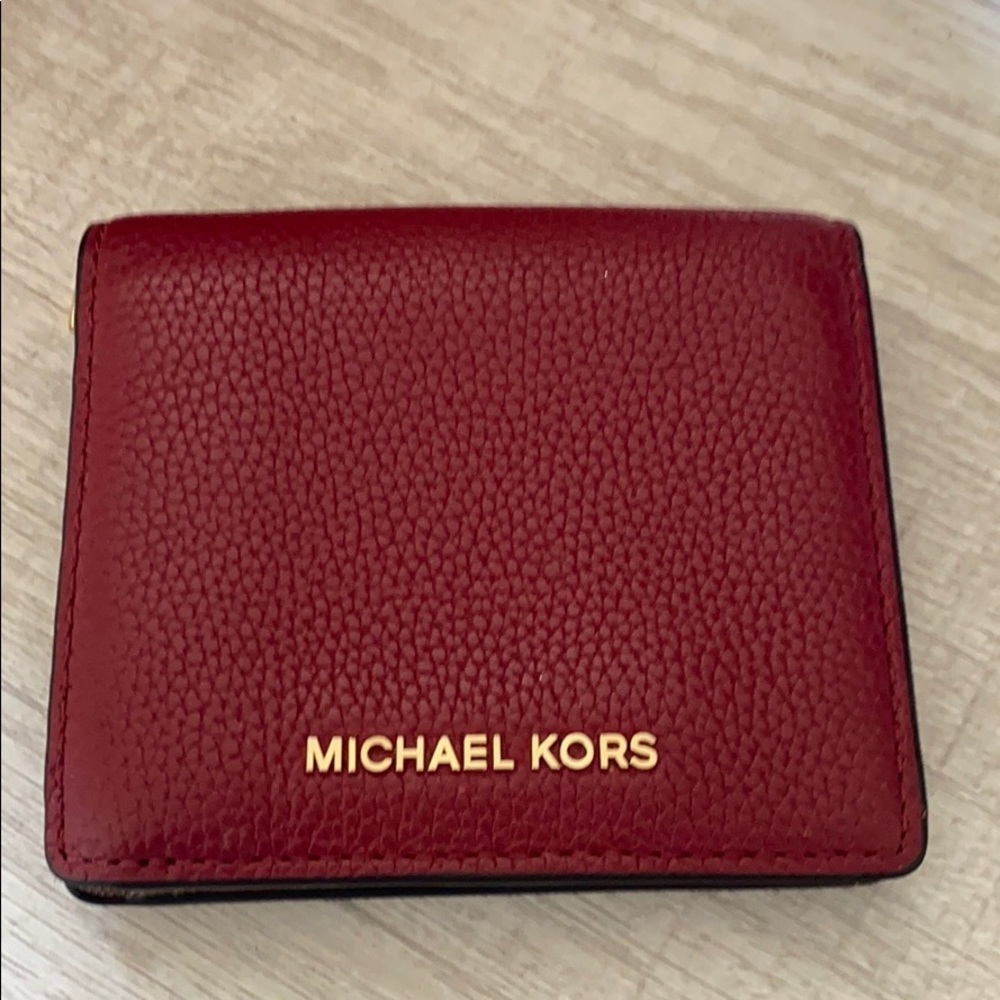MK Red Bag And Wallet - Picture 10 of 16